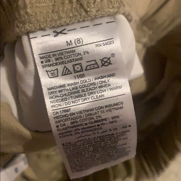 Boys Khaki Uniform Shorts - Picture 4 of 4